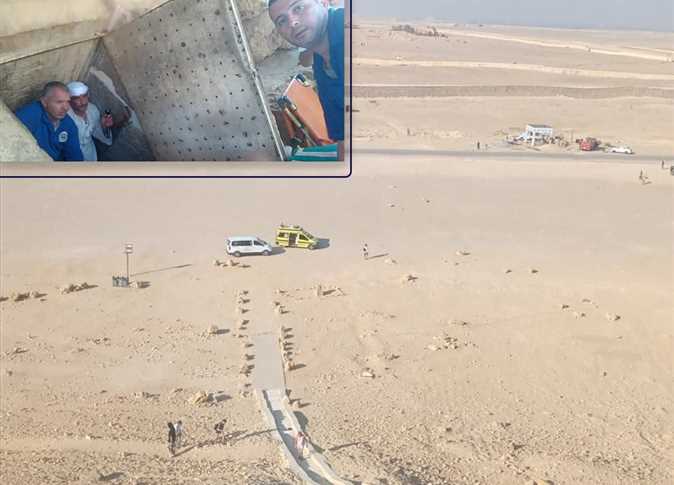 الصحة: إنقاذ ناجح لسائحة إسبانية أصيبت داخل هرم سنفرو المنحني بدهشور