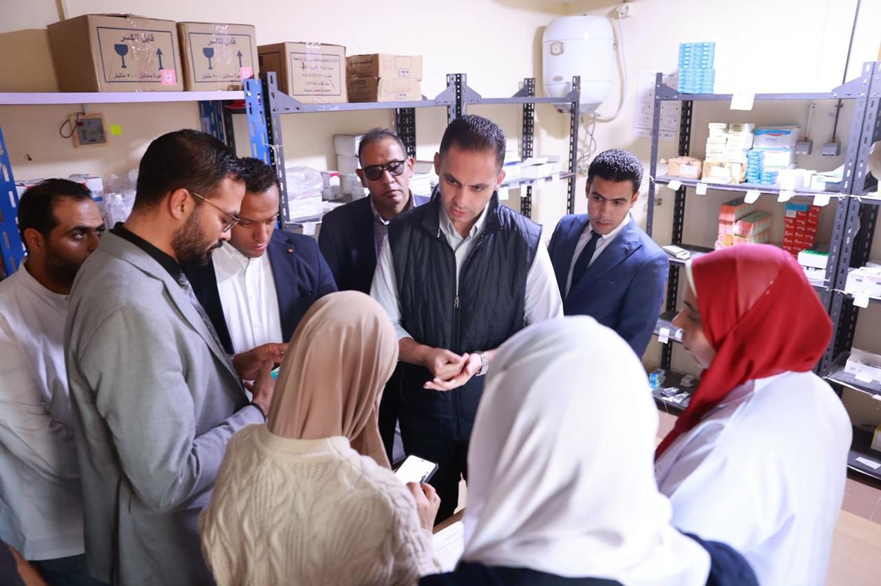 نائب وزير الصحة يتفقد مستشفى الحمام المركزي بمطروح.. ما التوجيهات؟
